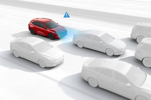 Asistente Anti-Colisión con detector de peatones